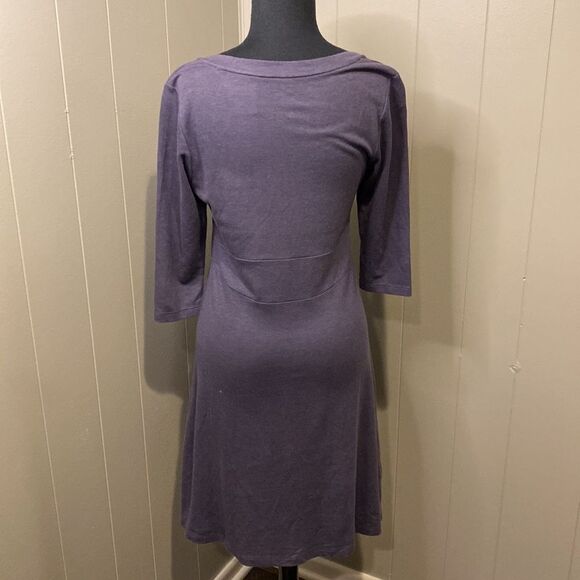 Horny Toad Small Purple Tencel Lyocell Gorpcore Dress - Picture 4 of 7